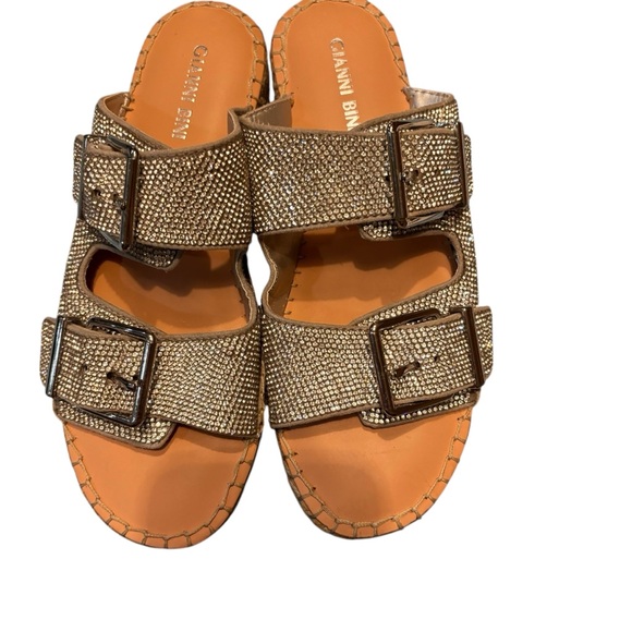 Gianni Bini‎ Rhinestone Espadrilles Size 7.5 - Picture 1 of 5